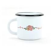 Cană emailată Belis Bufniță coffee, 7 cm, 0,25 l