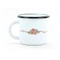 Cană emailată Belis Bufniță coffee, 7 cm, 0,25 l