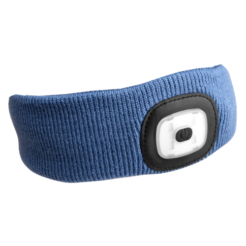 Sixtol Čelenka s čelovkou 45 lm, USB, uni, modrá