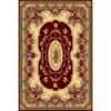 Habitat Super Antique curve darabszőnyeg piros, 67 x 130 cm