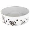 Keramična posoda za pse Dogs love, 15 x 5 cm