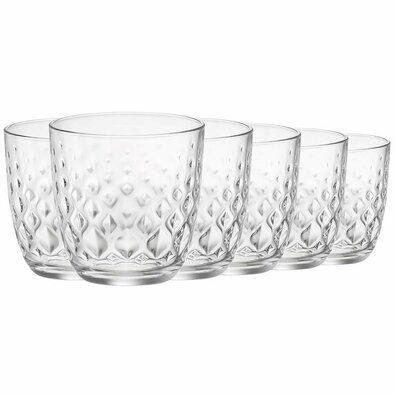 Bormioli Rocco 6-delni set kozarcev Glit, 300 ml