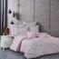 BedTex Bombažno posteljnino Hostid roza, 220 x 200cm, 2 kos 70 x 90 cm