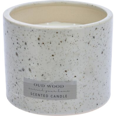 Duftkerze Enrich your home, Oud Wood, 180 g, 10,5 x 8 cm