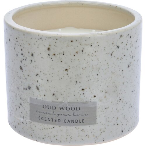 Dišeča sveča Enrich your home, Oud Wood, 180 g,10,5 x 8 cm