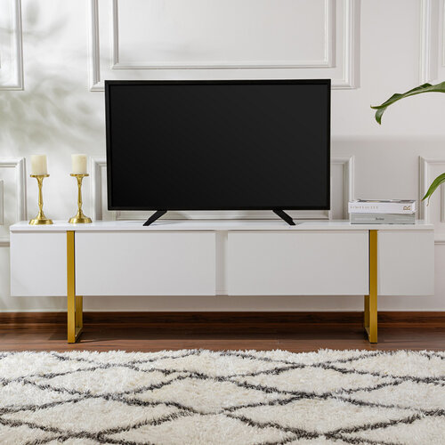 TV-Lowboard Serenity White