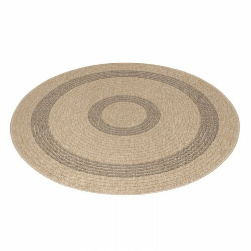 Preproga Comilla 0886 črna, premer 120 cm