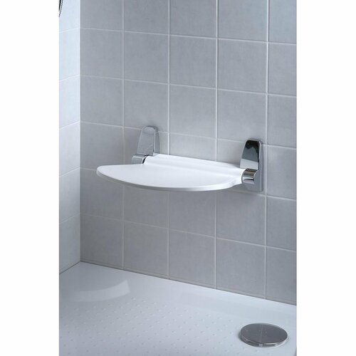 GEDY 2282 Sound Duschklappsitz, 38 x 35,5 cm, weiß