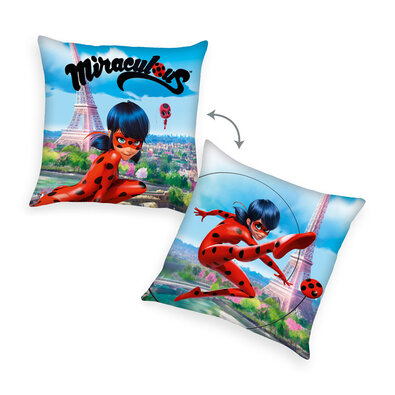 Pernă Miraculous albastră, 40 x 40 cm