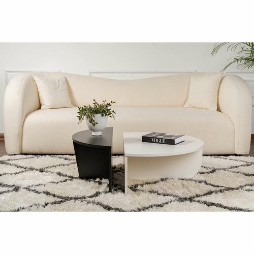 Stolik konferencyjny Orion White and Black