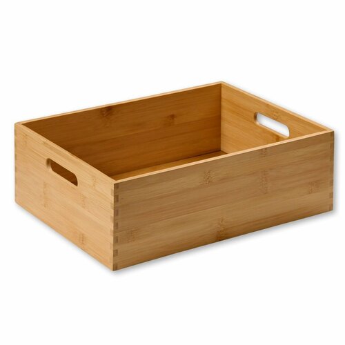 Kesper 57511 Bambusz doboz, 38,5 x 28,5  x 13 cm