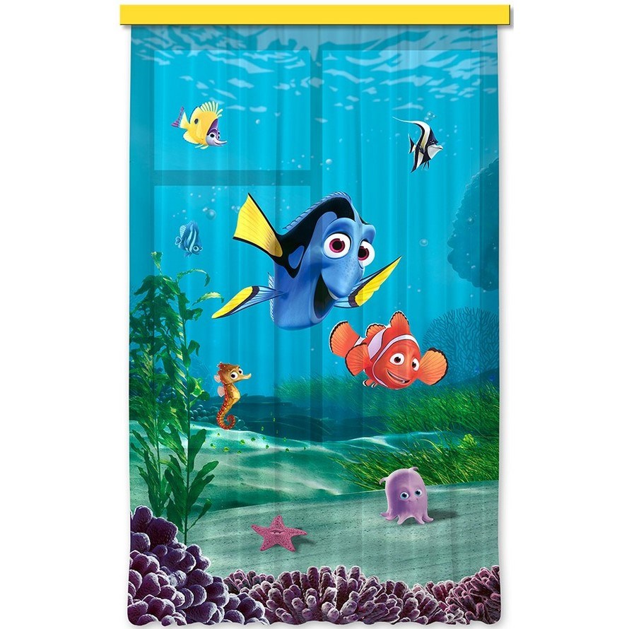 AG ART Dětský závěs Hledá se Nemo, 140 x 245 cm