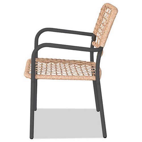 Autronic Set balcon 1+2, metal, polyrattan,natural, AZ-L1103 NAT