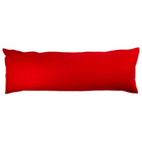 4Home Poszewka na poduszkę relaksacyjną Mąż zastępczy czerwony, 50 x 150 cm