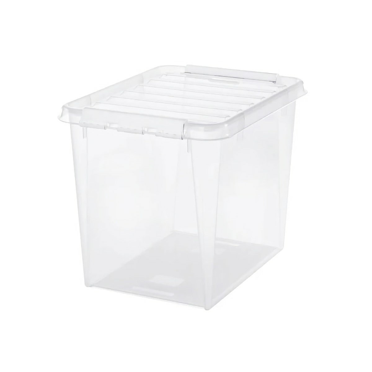 SmartStore Classic tárolódoboz, fehér klipszekkel, 52 l, 52 l