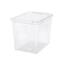 SmartStore Tárolódoboz fehér kapcsokkal Classic,52 l