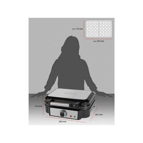 Proficook WA 1240 gofrisütő