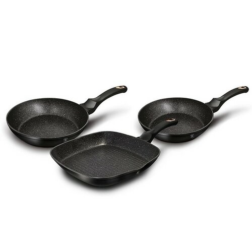 Berlinger Haus 3-delni set ponev Black RoseCollection