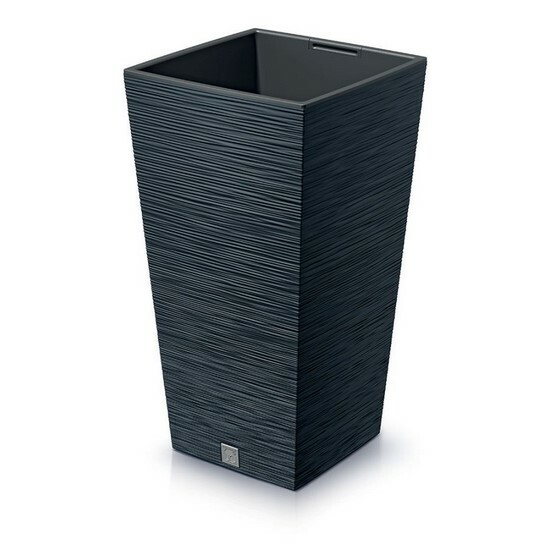 Doniczka FURU SQUARE 29,5 cm, antracyt, antracytowy