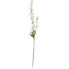 Umělá květina Delphinium bílá, 85 cm