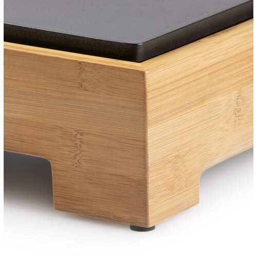 DOMO DO9271G stolní elektrický Plancha gril Bamboo Style
