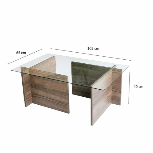 Konferenční stolek New Escape Walnut