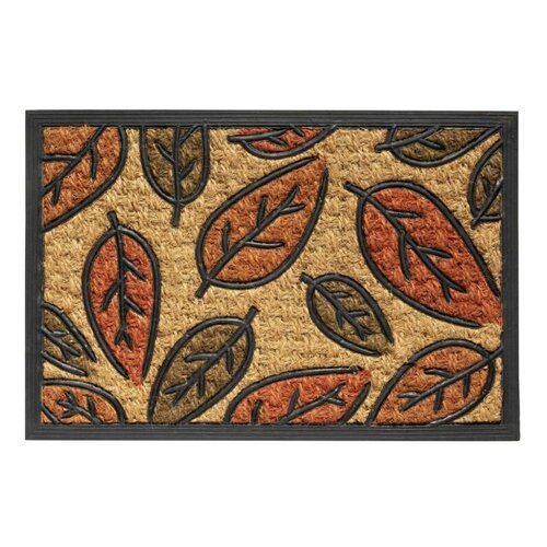 Covoraș cocos Boucara Decor Leaves, 40 x 60 cm
