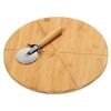 Kesper 58462 Pizzadeszka és szeletelő, 32 cm átmérővel