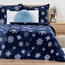 4Home Povlečení mikroflanel Midnight Snowfall, 140 x 220 cm, 70 x 90 cm