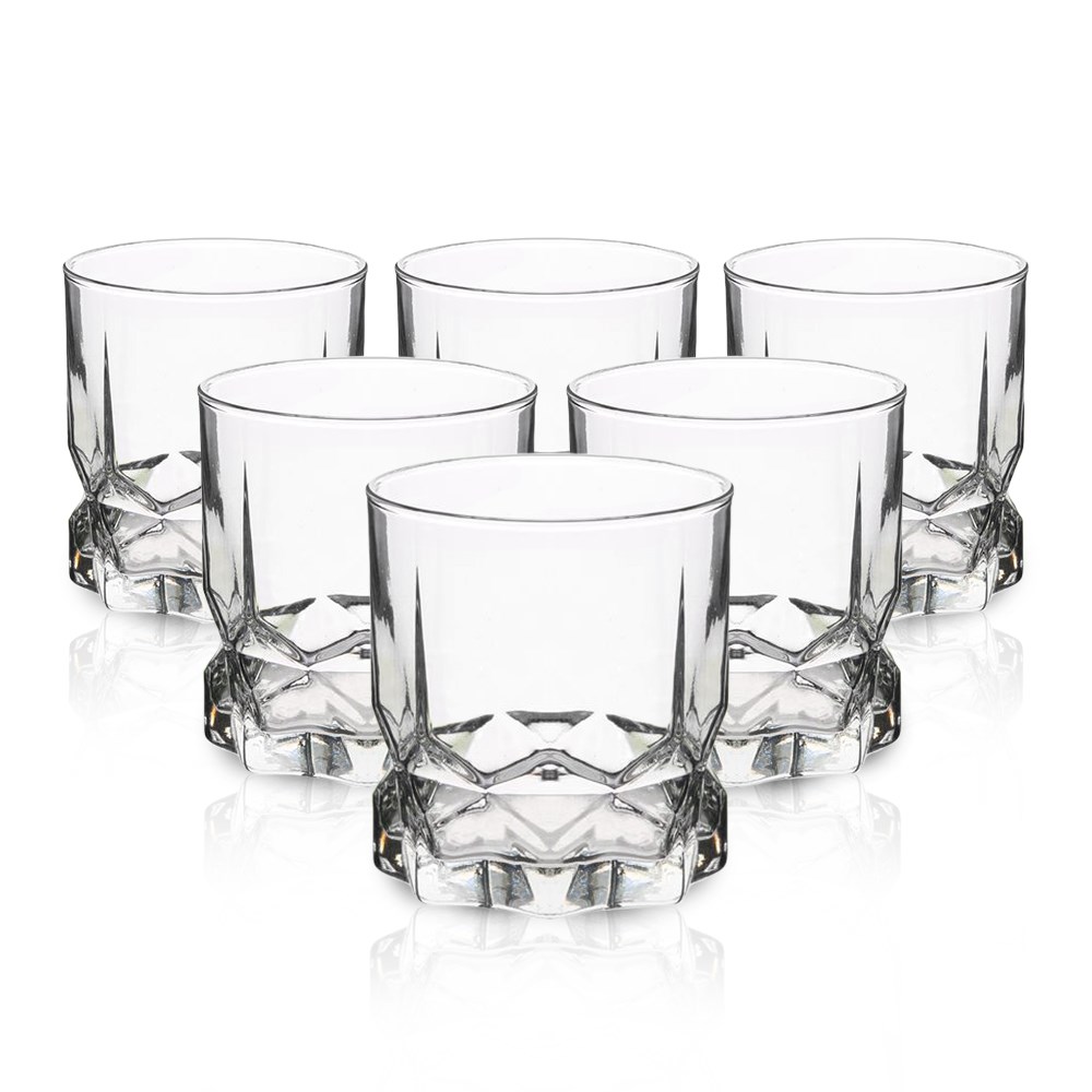 Sada nízkych pohárov Ibiza, 310 ml, 6 ks