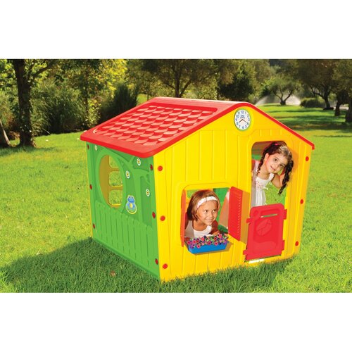 Jucării Buddy BOT 1140 Căsuță Village, roșie