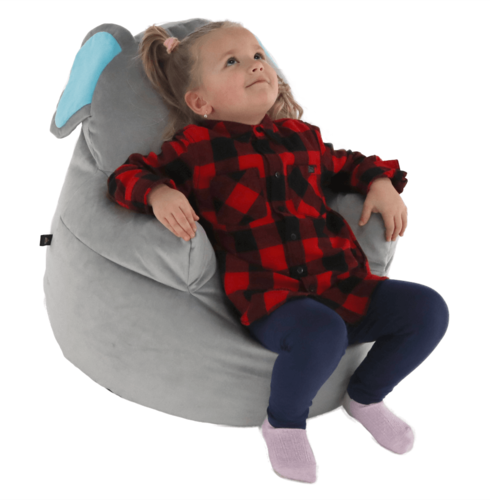 Puf dla dzieci Słonik Baby, 55 x 50 cm