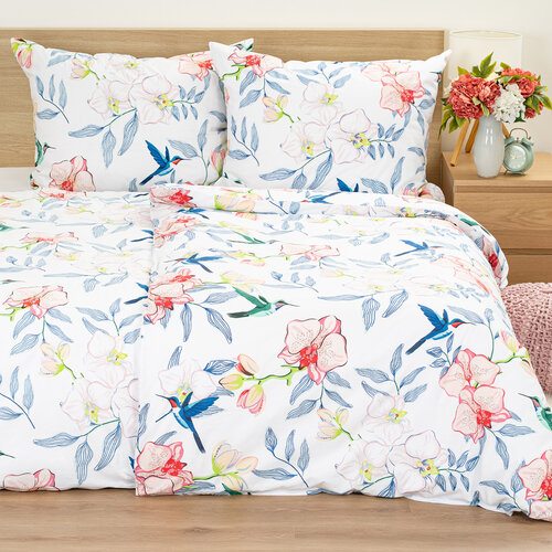 Lenjerie de pat din bumbac 4Home Orchid Paradise ,140 x 200 cm, 70 x 90 cm