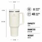 STANLEY Quencher H2.O FlowState Tumbler 1180 ml Cream Tonal