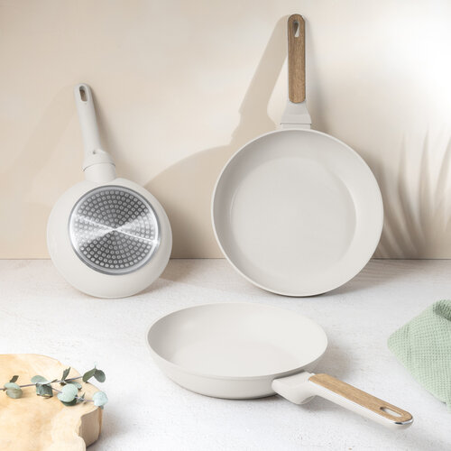 BerlingerHaus Set de tigaie cu suprafață din titan Sahara Nordic, 3 buc.