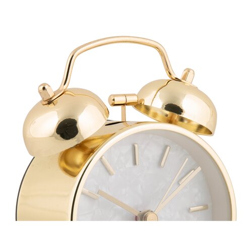 Karlsson 6009GD ceas cu alarmă de design auriu,diametru 12 cm
