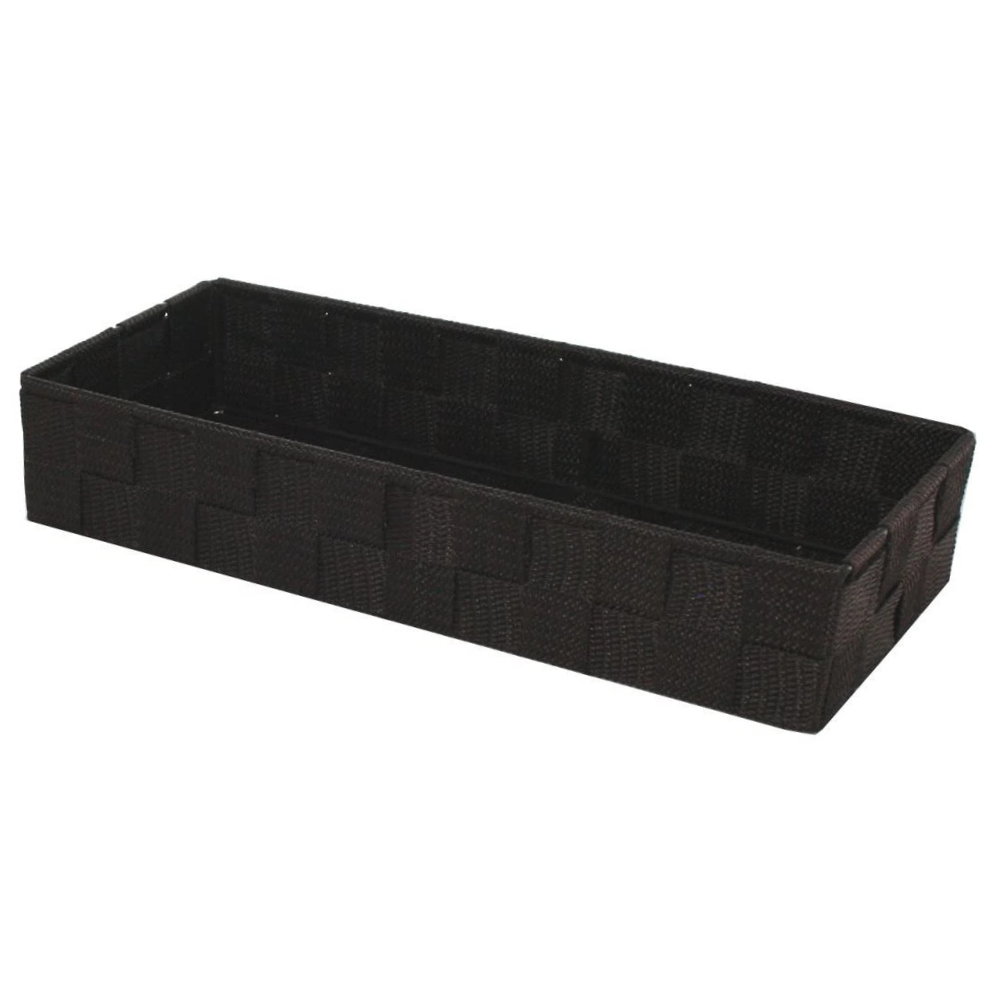 Product detail of Compactor Úložný organizér do zásuvky Compactor TEX - košík L, 30 x 12 x 7 cm, čokoládový, L