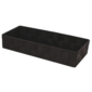 Compactor Úložný organizér do zásuvky L TEX, 30 x 12 x 7 cm, hnedá