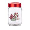 Altom Cutie de sticlă de Crăciun Christmas Gifts700 ml, 9 x 9 x 14,5 cm