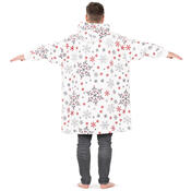 4Home Mikrofleece mikina Snowflakes, velikost L