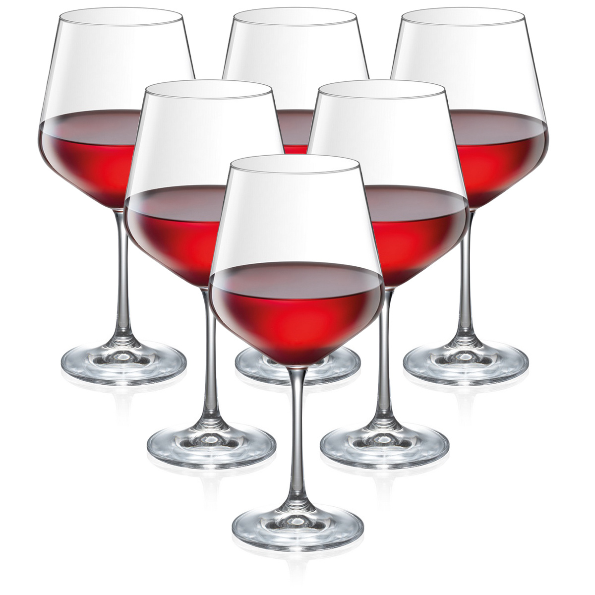 TESCOMA poháre na červené víno GIORGIO 6 x 570 ml