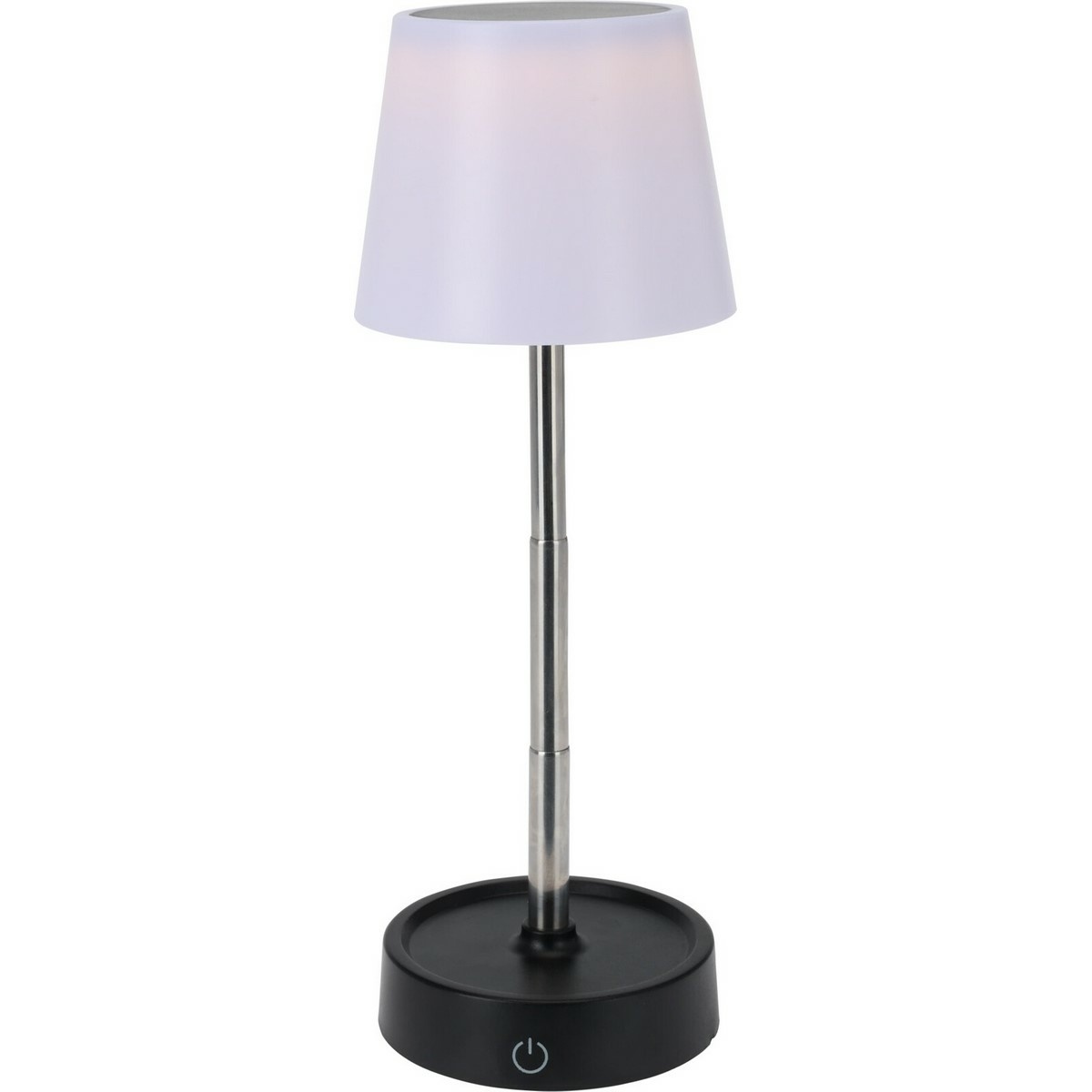 Fotografie Výsuvná stolní LED lampa Sidney, 11 x 11,5/29,5 cm, teplá bílá