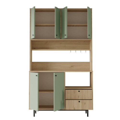 Schrank Rery Oak and Green