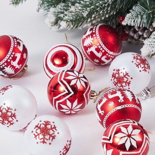 4Home Sada vianočných ozdôb Jingle, 24 ks