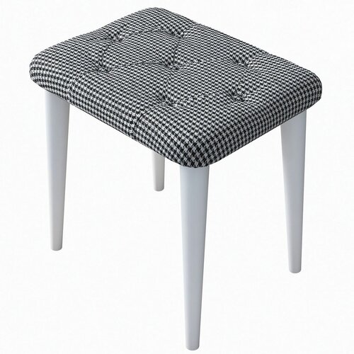 Schminktisch Bela White mit Hocker