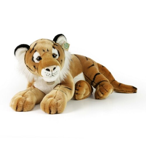 Rappa Plyšový tiger hnedý, 60 cm ECO-FRIENDLY