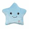 Domarex Poduszka Shiny Star LED niebieski, 40 x 35 cm