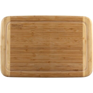 Placă de tăiat Lamart LT2140 Bamboo, 26 x 16 cm
