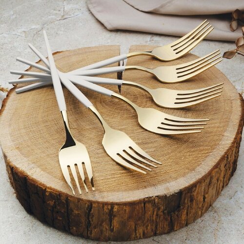 BerlingerHaus 24-teiliges Edelstahlbesteck-Set Sahara