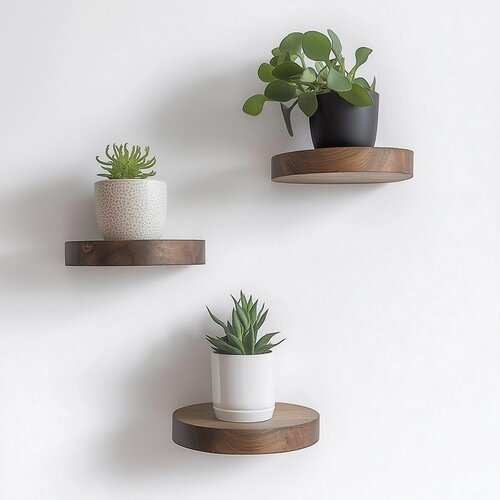 Wandregalset, 3 Stück